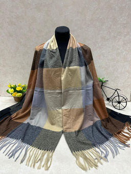 Палантин из кашемира, мультицвет