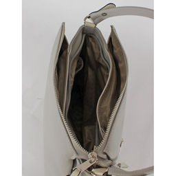 Сумка женская искусственная кожа ADEL-289/1в/ММ, 3отд.2внут.карм. плеч/рем-стропа, серый/беж св флотер 259821 - Adelia фото 3