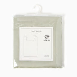 Простыня Этель Olive tree 220*240, 100% хлопок, мако-сатин, 114г/м2  фото 4