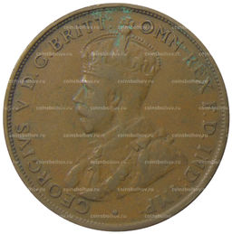 Монета 1 пенни 1933 года Австралия