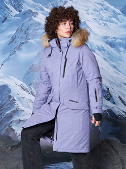 Женская зимняя мембранная парка Azimuth Глория 124/24006_7 Сладкий Лавандовый  фото 23