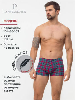Трусы шорты мужские PMH-1481 - Pantelemone фото 8