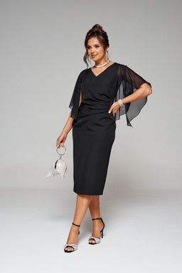 Платье 6254-Р черный - Beautiful and free фото 6