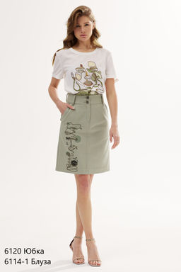 6120 Юбка - Niv niv fashion фото 4