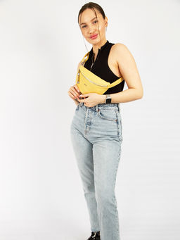 LACCOMA сумка Пэрри-ЛЦ802-желтый эко кожа хлопок