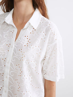 Ajurlu Brode Kad?n G?mlek