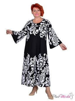 Платье Модель №1780 размеры 44-84 - Plusmoda фото 2