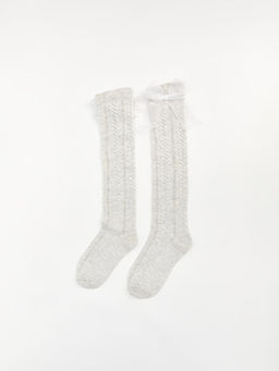 Fiyonk Detayl? K?z ?ocuk Diz Alt? ?orap - Waikiki фото 2