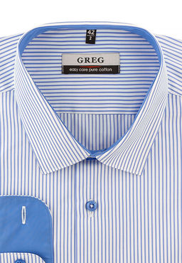 Сорочка мужская длинный рукав GREG 121/231/7305/Z/1