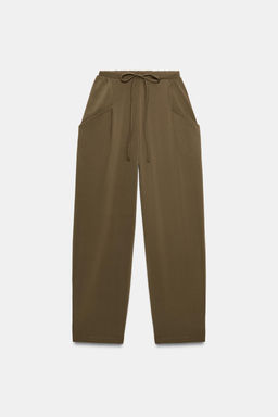 PANTAL?N TEXTURA BOLSILLOS / Khaki - Zara фото 12