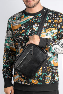 Сумка мужская Ц-492.37 черный - Protege фото 6