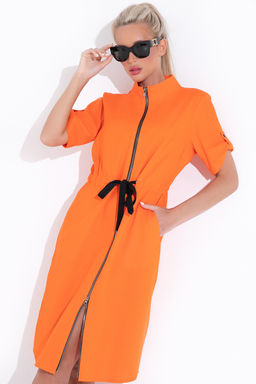 Платье Ясмина (оранж) - Эльза фото 3