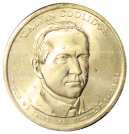 Монета 1 доллар 2014 года P США Калвин Кулидж 30-й президент США