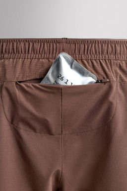 PANTALONES CORTOS B?SICOS ENTRENAMIENTO 7 / Rojo oscuro - Zara фото 10