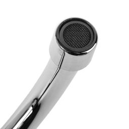 Смеситель для кухни Accoona A4971, двухвентильный, с гайкой, латунь, хром