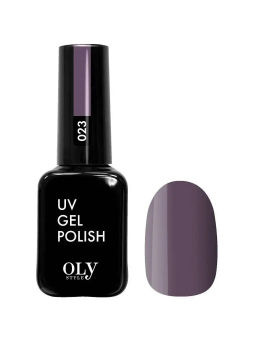 OLYSTYLE Гель-лак для ногтей тон 023 аметистовый