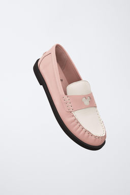 LEATHER LOAFERS HARRY LAMBERT FOR ZARA X DISNEY