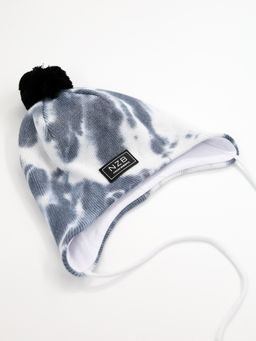 Шапка на завязках, серый - Inzibe фото 4