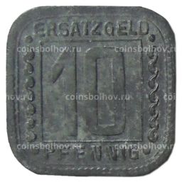 10 пфеннигов 1918 года Германия Нотгельд  Людвигсхафен