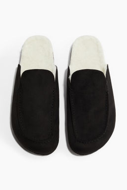 Zapatillas de casa con forro de peluche
