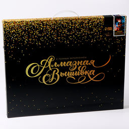 Алмазная мозаика с полным заполнением на холсте с подрамником «Самурай», 40×50 см