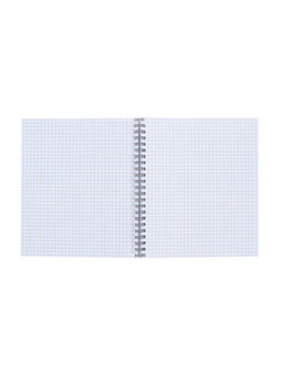 Цена за 3 шт. Тетрадь 48 листов в клетку, на гребне, Фразы на чёрном, МИКС