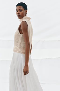 TOP PUNTO GRUESO / Crudo - Zara фото 4