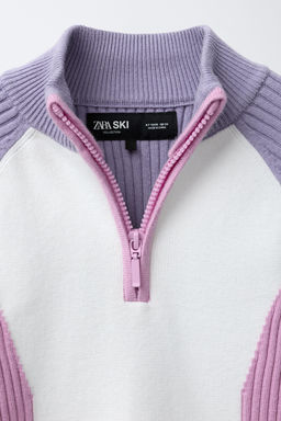 COLOUR BLOCK KNIT JUMPER SKI COLLECTION - Zara фото 7