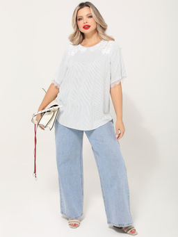 Блузка с кружевом - Dora фото 9