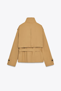 SHORT TRENCH COAT