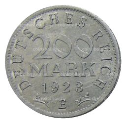 200 марок 1923 года Е Германия