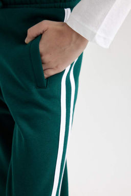 Брюки из плотной ткани-свитера стандартного кроя для мальчиков - Defacto фото 5