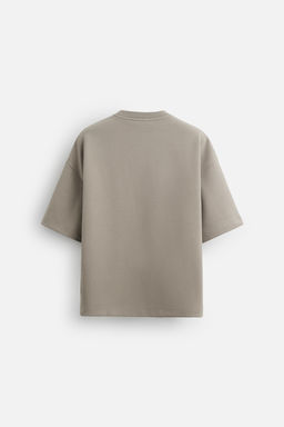 TECHNICAL TEXTURE PRINT T-SHIRT - Zara фото 7