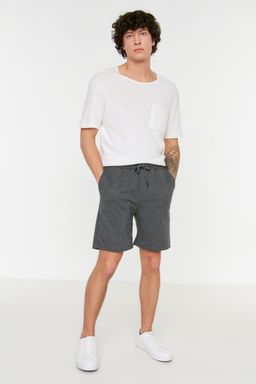 Antrasit-Lacivert Basic Regular/Normal Kesim Duz 2li Paket Sort TMNSS21SR0095