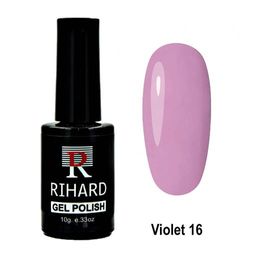 Rihard Violet Gel Polish Гель-лак - коллекция фиолетовых оттенков, 10 мл, №16