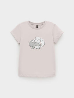 КР 302865/бежевый 0403 к659 фуфайка (футболка) для дев - Crockid фото 2