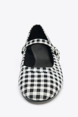 CHECK MARY JANES - Zara фото 10