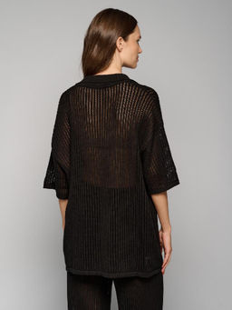 Блузка женская 12521-52010 black - Eleganzza фото 3
