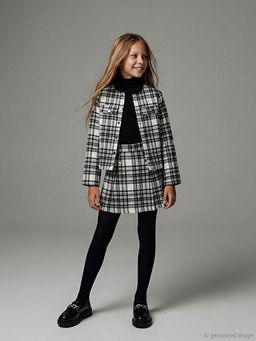 Beli Lastikli K?z ?ocuk T?vit ?ort Etek