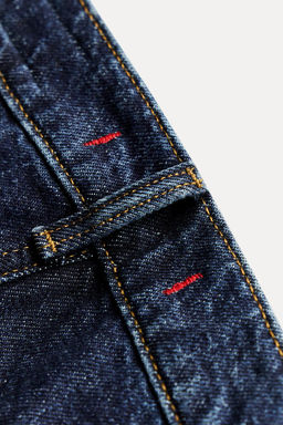 ZW COLLECTION STRAIGHT-LEG MID-RISE JEANS - Zara фото 10