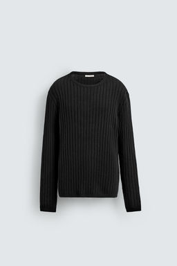 RIBBED TEXTURED JUMPER - Zara фото 6