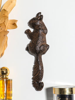 Крючок декоративный чугун "Белка" 7х22х2,5 см