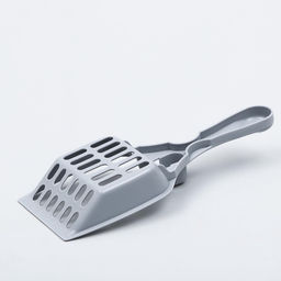 Цена за 4 шт. Совок для кошачьего туалета «Мур Мяу» 22.5×9.5×4 см, серый