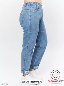 Джинсы на резинке женские - Bruno фото 8