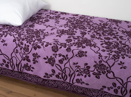 Плед 3с109.411ж1 Розы в цвету(фиалка4) 208х150 см