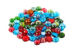 Blumentag GLG-05/17 МАРБЛС камни стеклянные 17 - 19 мм 6 х 340 г 10 г №03 ассорти