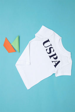 Белая базовая футболка для мальчика