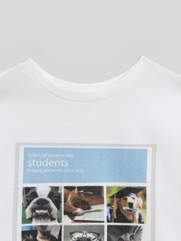 ACOOLA / Футболка детская для мальчиков Undomiel белый  фото 4