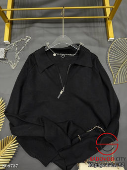 свитер с молнией женский - Bruno фото 3