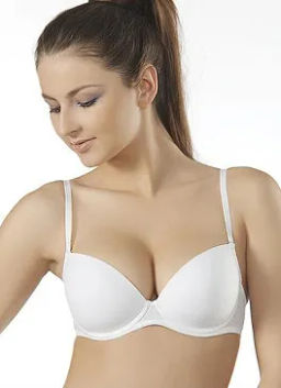 Бюстгальтер Misstyle 2560 Серебристый пион  фото 3